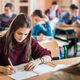 Illustration for article titled Department Of Education Vows To Crack Down On Cocky Little Assholes Who Hand In Test Early